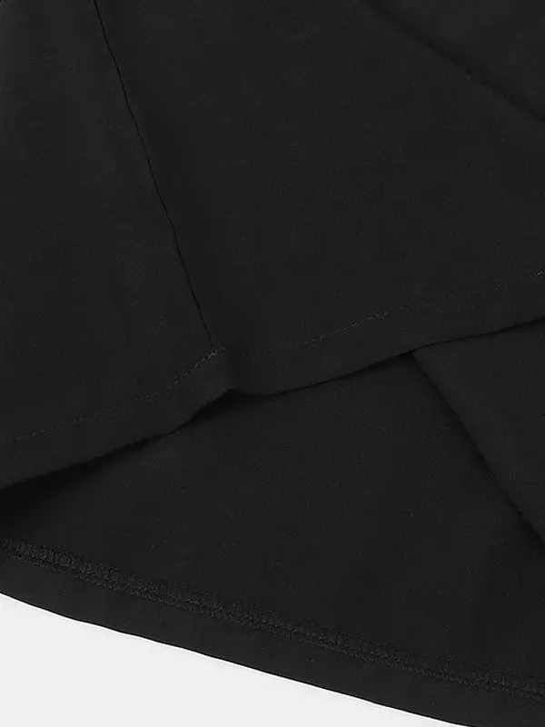 Unisex Medieval Color-Block Lace-Up Collar Cosplay Shirt detail 14