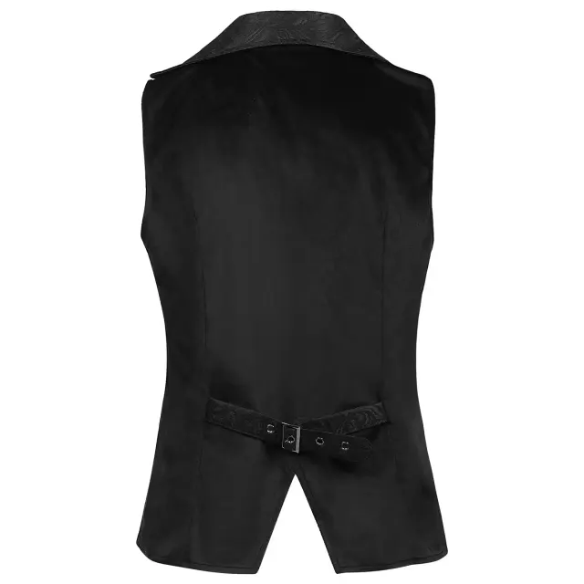 Unisex Medieval Gothic Banquet Vest for Halloween Cosplay detail 5