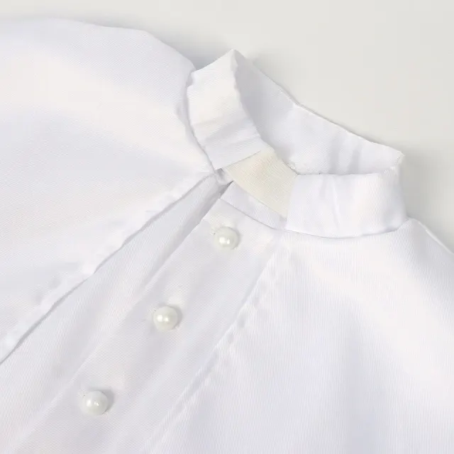 detalle de Disfraz cosplay de capa gótica medieval de manga larga unisex con cruz 18