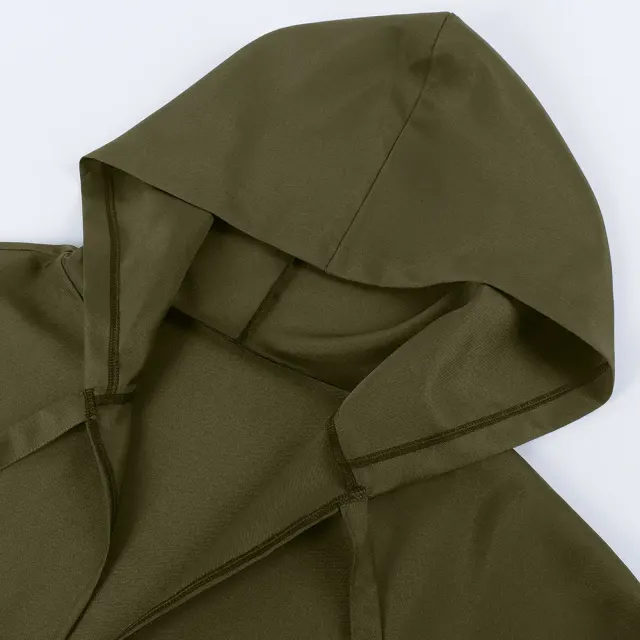 Unisex Medieval Hooded Cloak Solid Color Halloween Cosplay Robe detail 4