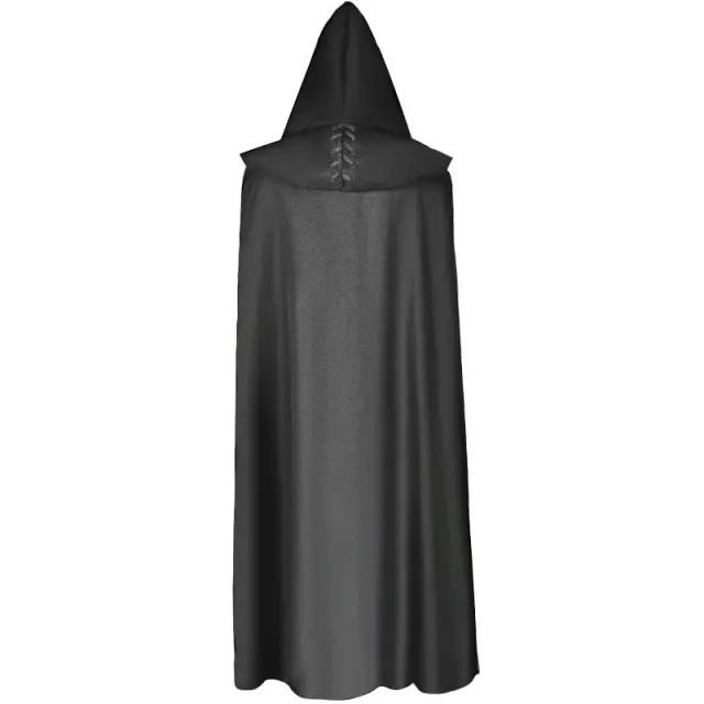Unisex Cosplay-Kapuzenumhang im Mittelalter-Stil für Bühne und Halloween Detail 2