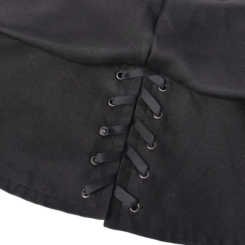 Unisex Medieval Hooded Cosplay Cloak for Stage and Halloween detail 8