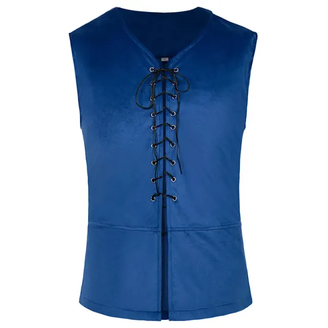 Unisex Medieval Knight Cosplay Set Renaissance Halloween Stage Costume detail 2