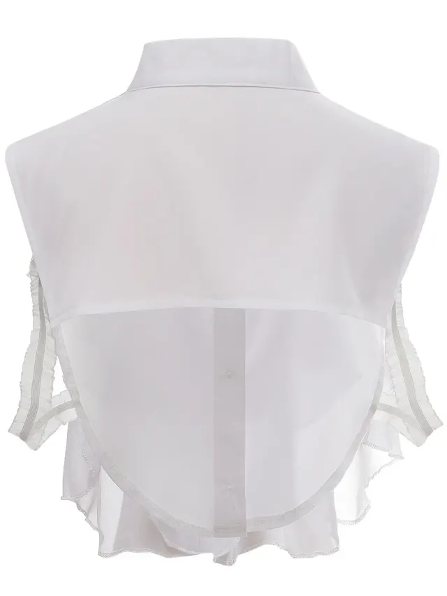 Unisex Medieval Lace Detachable Collar for Stage and Cosplay detail 12