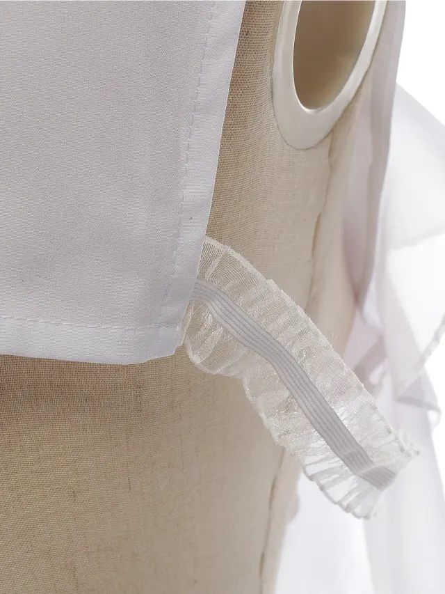 Unisex Medieval Lace Detachable Collar for Stage and Cosplay detail 14