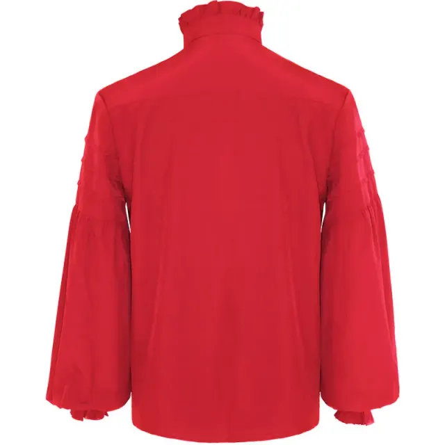 Unisex Medieval Pirate Long Sleeve Shirt for Cosplay detail 14