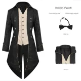Bow Tie Tailcoat Style 1 - Black