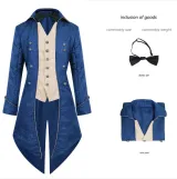 Bow Tie Tailcoat Style 1 - Blue