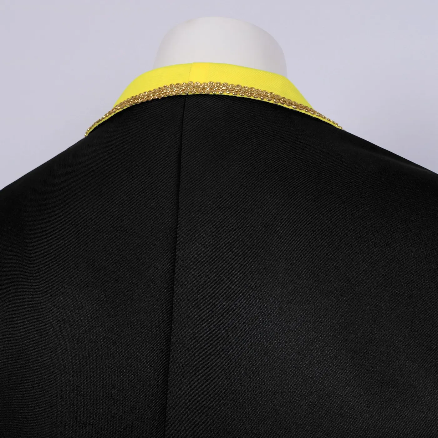 Unisex Medieval Punk Mid-Length Tailcoat for Halloween Stage Party detail 5