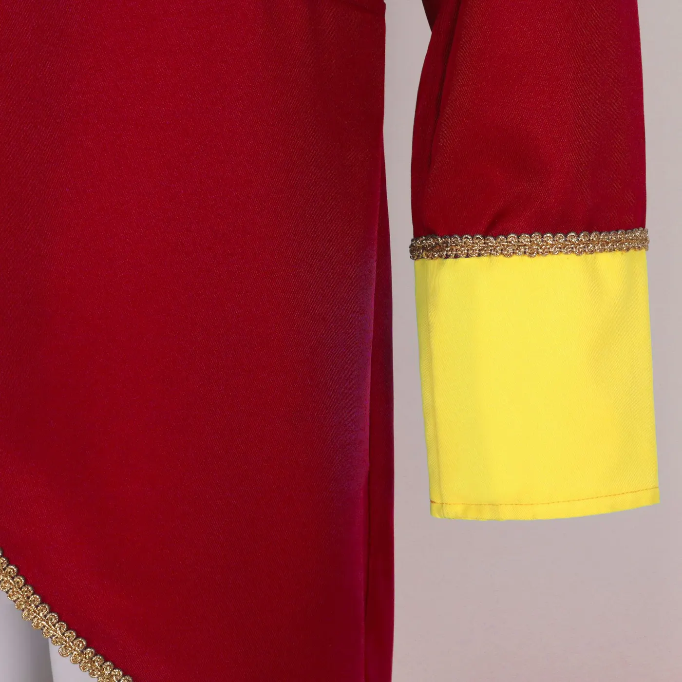 Unisex Medieval Punk Mid-Length Tailcoat for Halloween Stage Party detail 10
