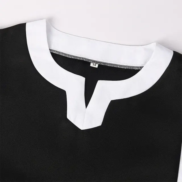 Unisex Medieval Templar Knight Vest Halloween Stage Costume detail 4