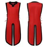 Knight Vest - Red with Black Trim