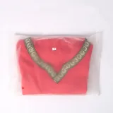 Mittelalterliche V-Ausschnitt-Robe - Rot (Ohne Gürtel)