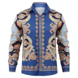 Printed Shirt - Blue