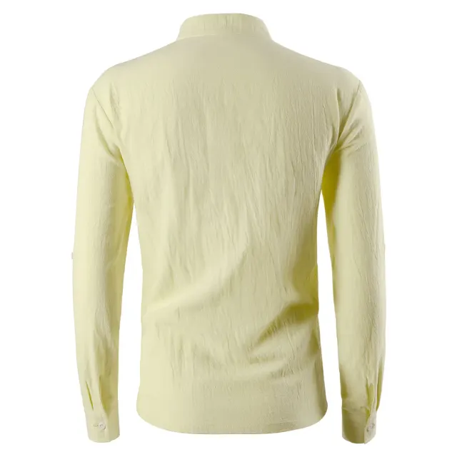 Unisex Renaissance Pirate Lace-Up Pullover Cosplay Shirt detail 3