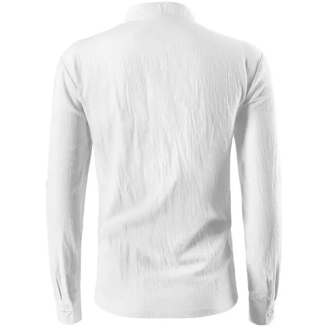 Unisex Renaissance Pirate Lace-Up Pullover Cosplay Shirt detail 14