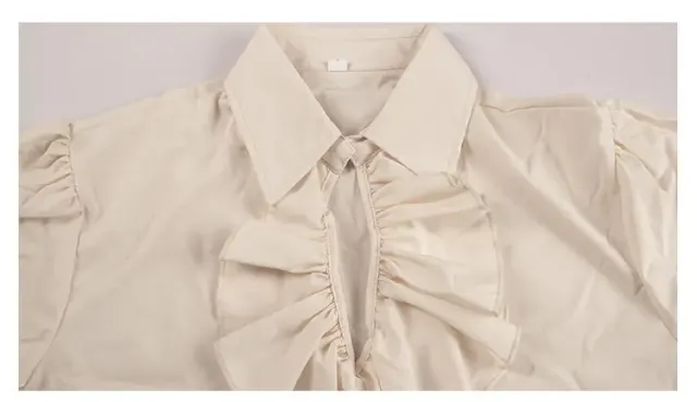 Unisex Renaissance Steampunk Vampire Cosplay Shirt detail 3