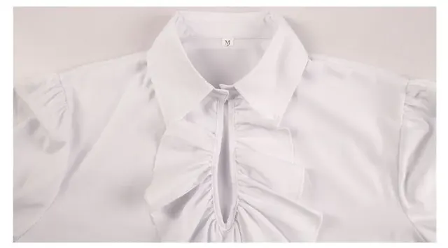 Unisex Renaissance Steampunk Vampire Cosplay Shirt detail 15