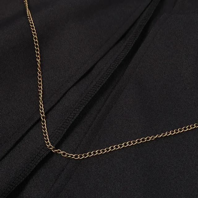 Unisex Royal Hooded Cloak for Fantasy Stage Costumes detail 4