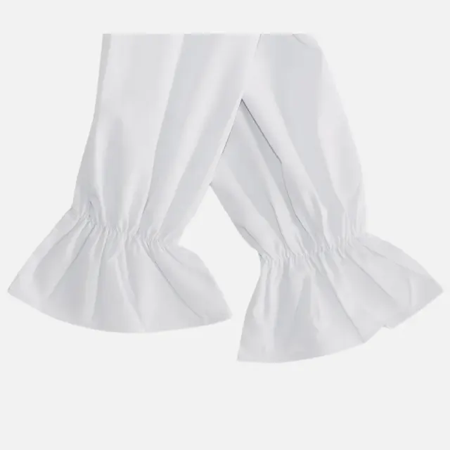Unisex Ruffled Pirate Victorian Halloween Costume Shirt detail 11