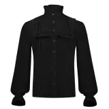 Victorian Shirt Style 1 - Black