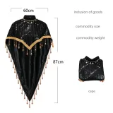 Tassel Shawl - Black