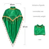 Tassel Shawl - Green