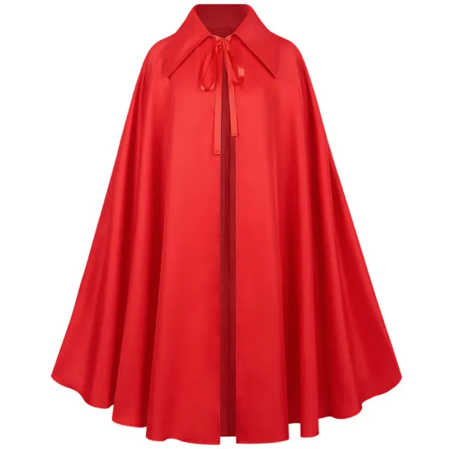 Unisex Steampunk Lapel Short Cape Halloween Cloak detail 2