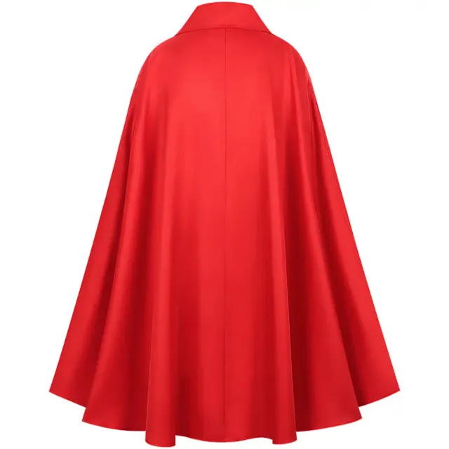 Unisex Steampunk Lapel Short Cape Halloween Cloak detail 4