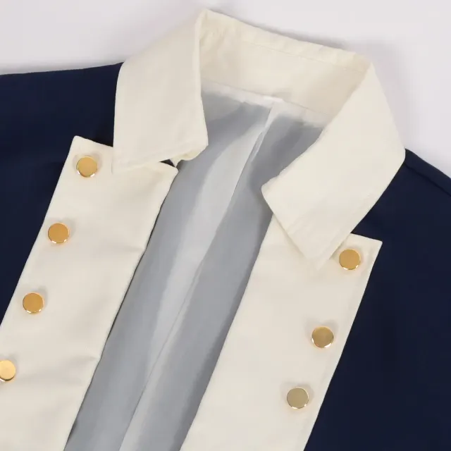 Unisex Vintage Court Tailcoat Set for Theater and Cosplay detail 9