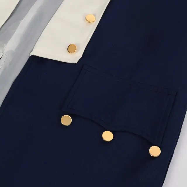 Unisex Vintage Court Tailcoat Set for Theater and Cosplay detail 11