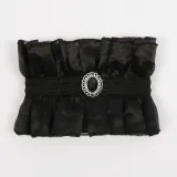 Faux col écharpe Style 3 - Noir