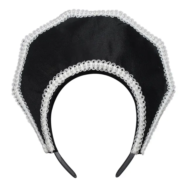 Victorian Tudor Crown Headpiece for Women detail 1