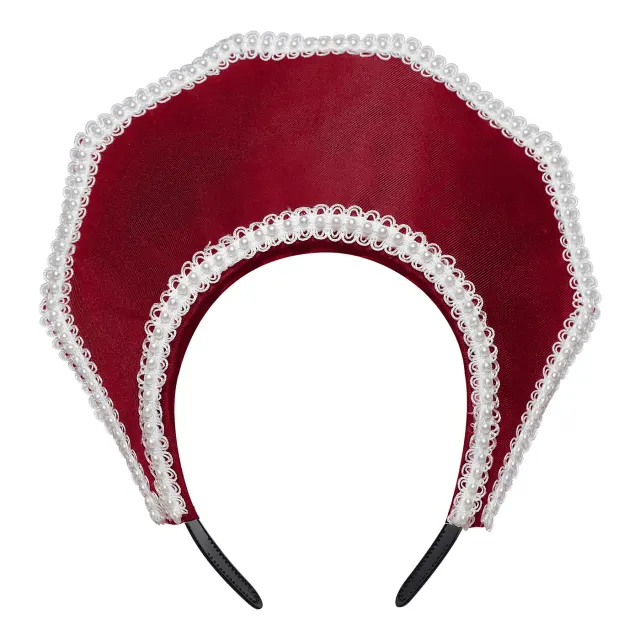 Victorian Tudor Crown Headpiece for Women detail 6