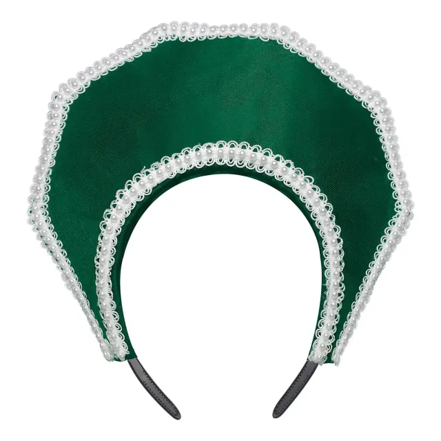Victorian Tudor Crown Headpiece for Women detail 9