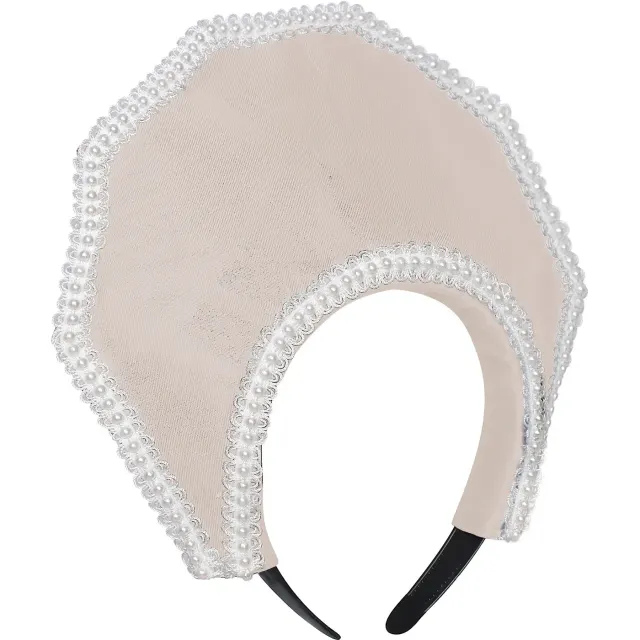 Victorian Tudor Crown Headpiece for Women detail 14