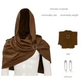 Viking Cape - Brown