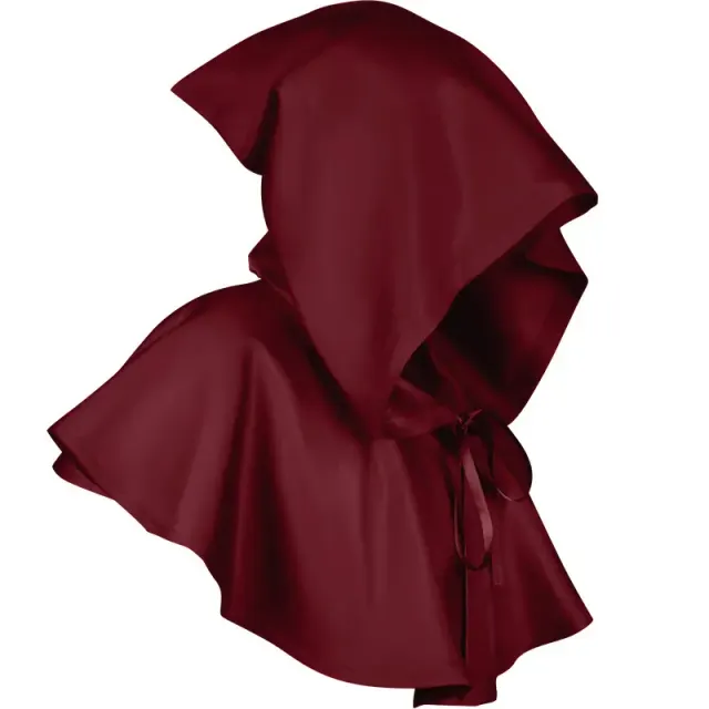 Unisex Vintage Hooded Cape Halloween Cosplay Costume detail 8