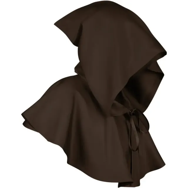 Unisex Vintage Hooded Cape Halloween Cosplay Costume detail 10