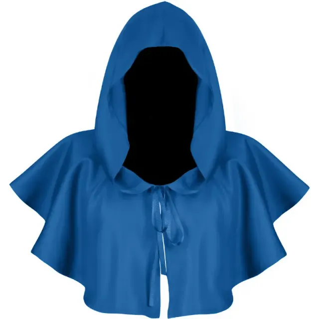 Unisex Vintage Hooded Cape Halloween Cosplay Costume detail 11