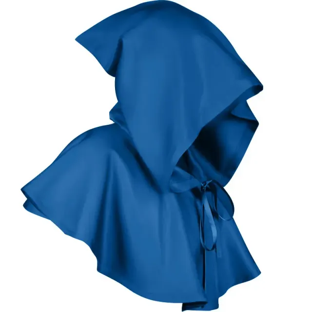 Unisex Vintage Hooded Cape Halloween Cosplay Costume detail 12