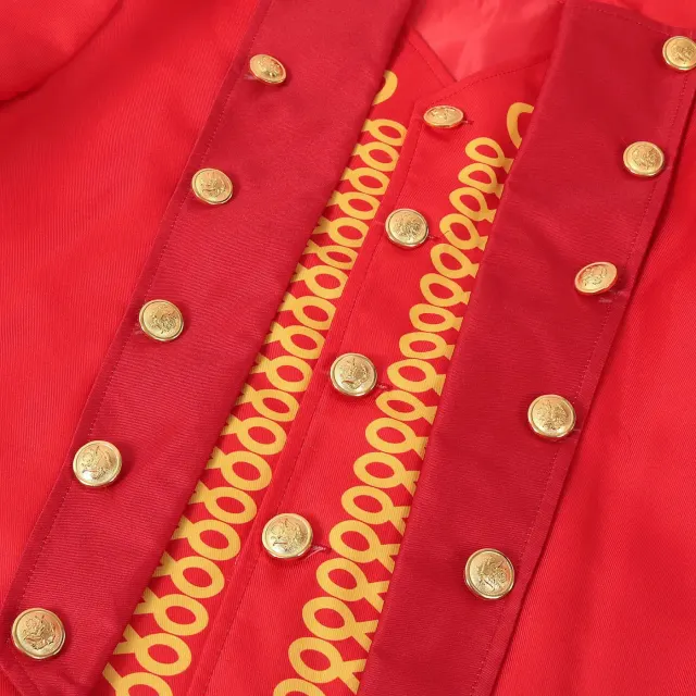 Adult Vintage Magician Ringmaster Tailcoat Cosplay Costume detail 2