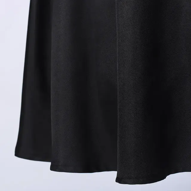 Wicked Elphaba Cosplay Dress Long Sleeve Black Women's Costume detail 3