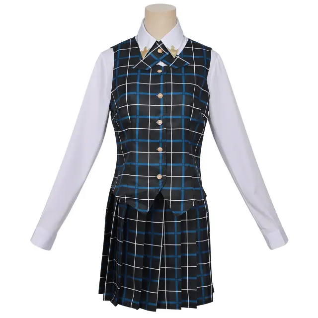 Witch Academy Vintage British JK Uniform Cosplay Set detail 1