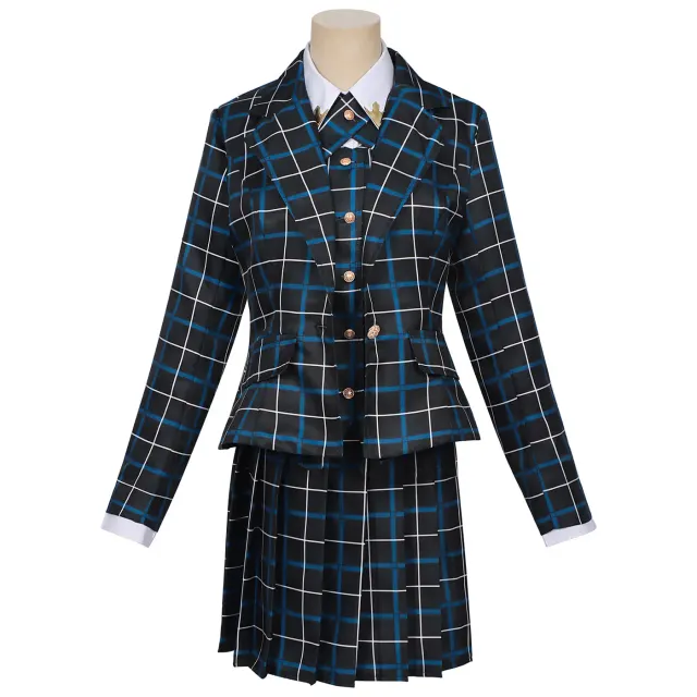 Witch Academy Vintage British JK Uniform Cosplay Set detail 2