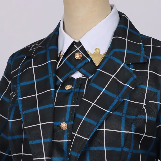 Witch Academy Vintage British JK Uniform Cosplay Set detail 5