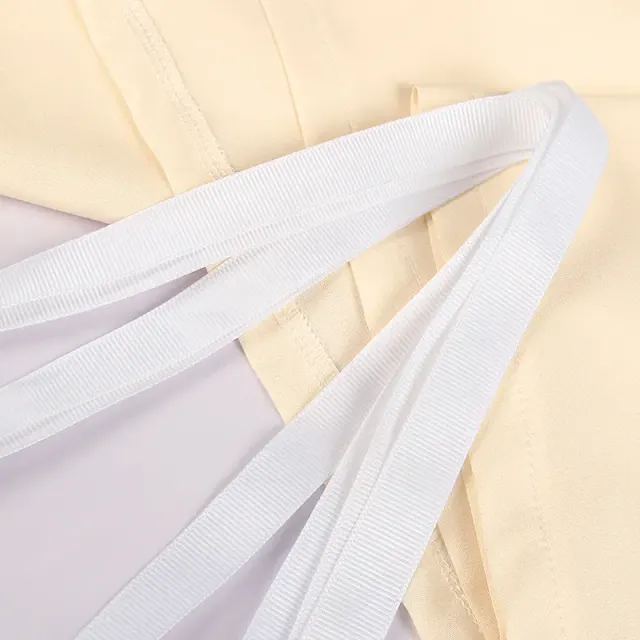Women's Medieval Bridgerton High-Waist Short-Sleeve Cosplay Dress detail 9