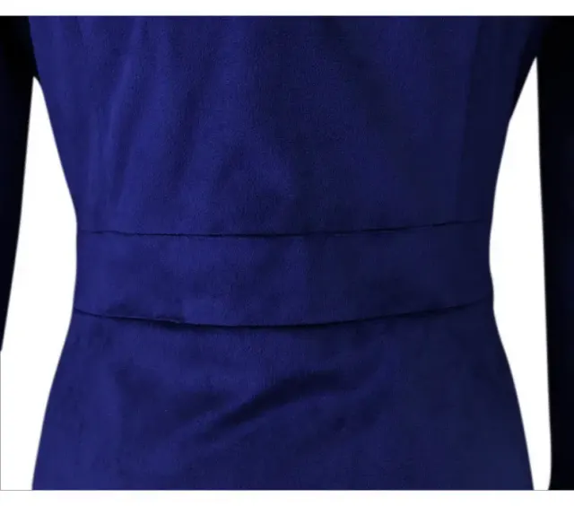 Women's Medieval Velvet Long Coat for Christmas Cosplay detail 13