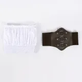 Ruffled Long Sleeve - White
