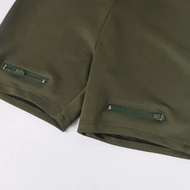 Women's Army Green Pilot Jumpsuit with Straps for Cosplay detail 9